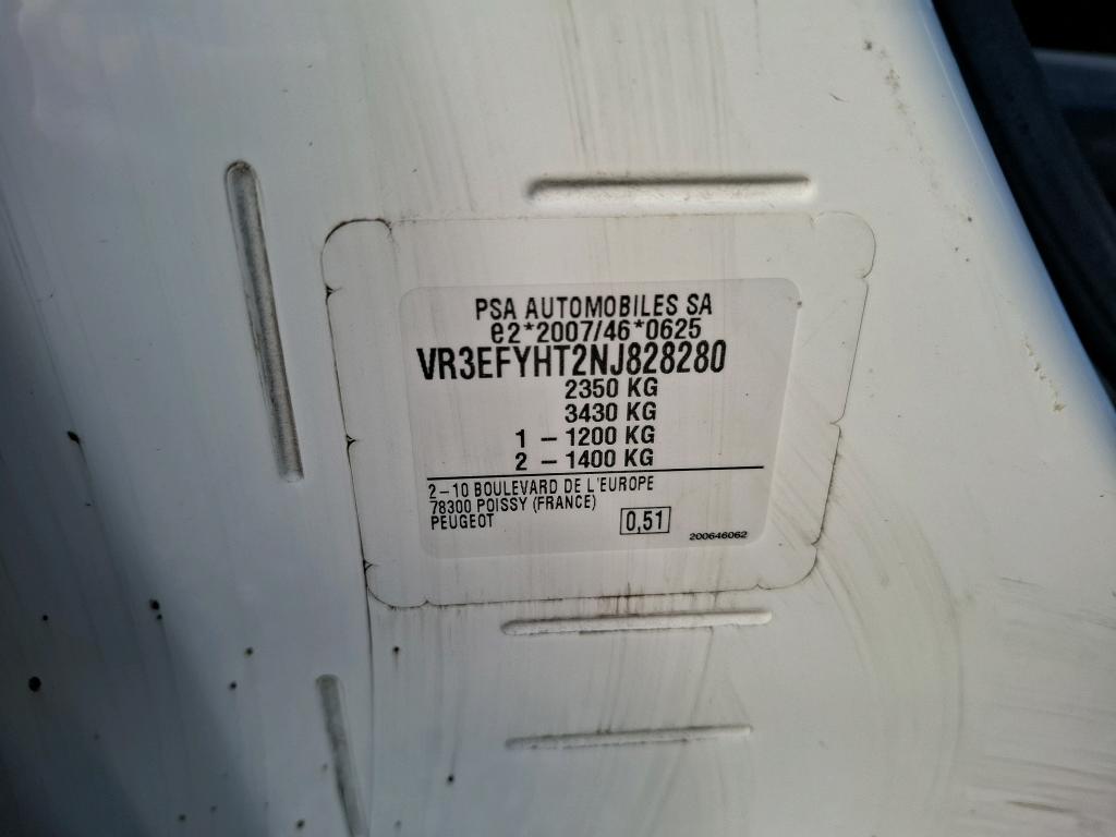 Peugeot PARTNER CA XL BLUEHDI 100 S&S BVM6 2023