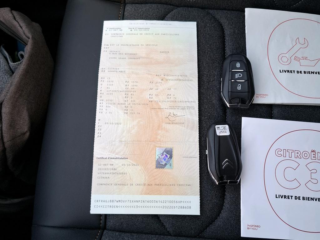 Citroen C3 PureTech 110 S&S BVM6 Shine 2022