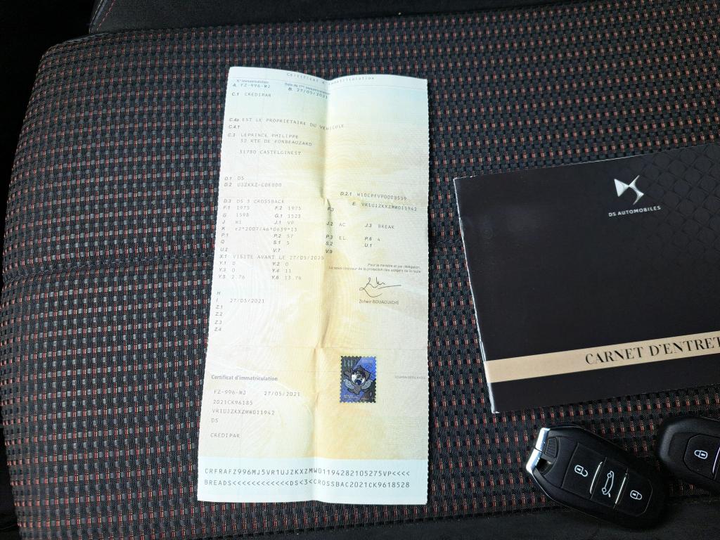 DS DS3 Crossback E-Tense Performance Line+ 2021