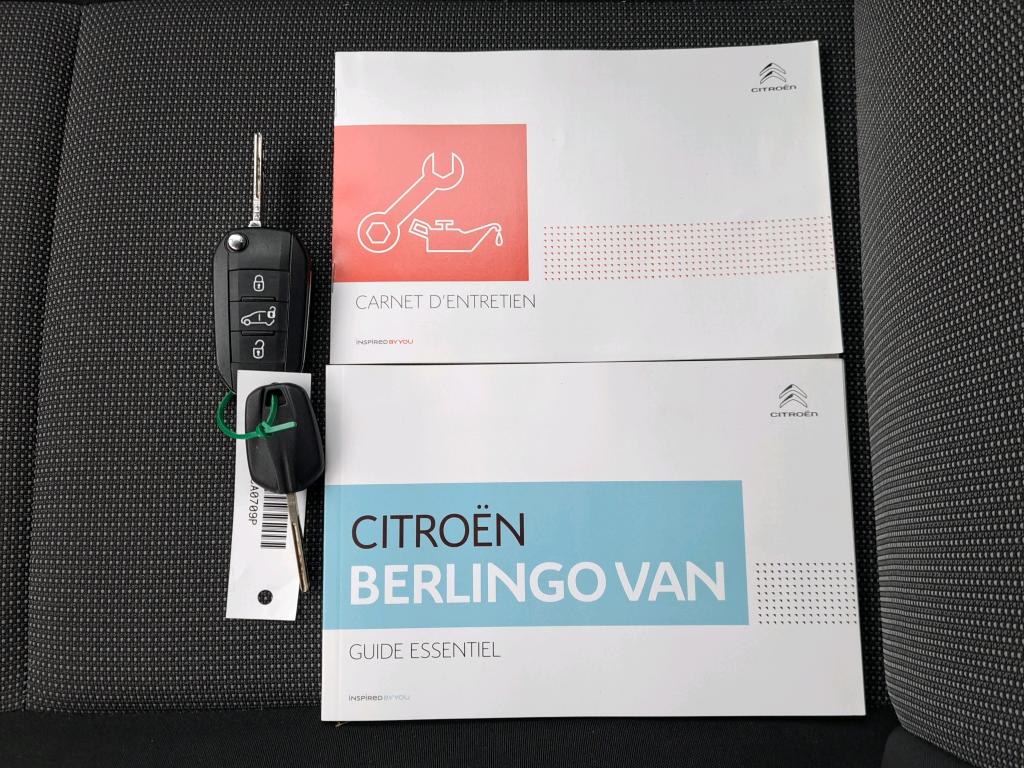 Citroen BERLINGO VAN M 650 BLUEHDI 100 S&S CLUB 2019