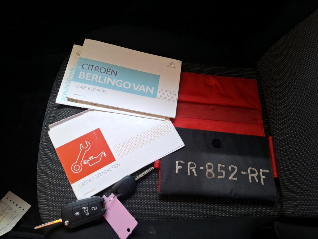 Citroen BERLINGO CA XL BLUEHDI 100 S&S BVM5 CONTROL 2020