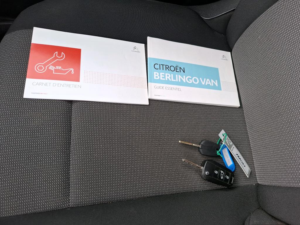 Citroen BERLINGO VAN M 650 BLUEHDI 100 S&S BVM5 CLUB 2019