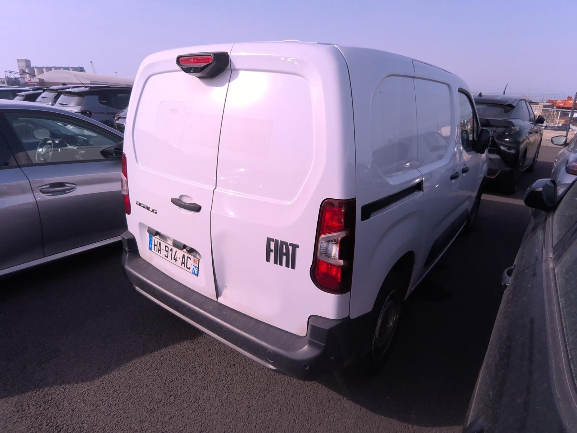 FIAT DOBLO FOURGON TAILLE M 650 KG BLUEHDI 100 S&S BVM6 2024