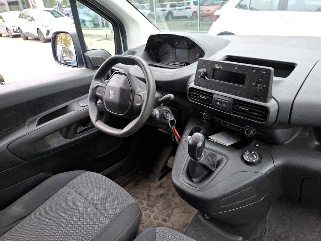 Peugeot PARTNER FOURGON STANDARD 650 KG BLUEHDI 100 S&S BVM5 PREMIUM 2019