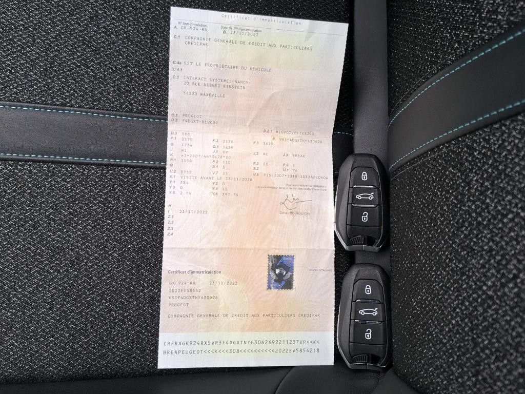 Peugeot 308 SW PHEV 180 e-EAT8 Allure Pack 2022