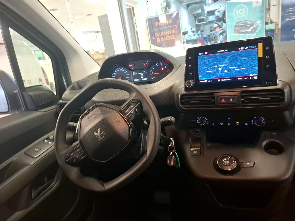 Peugeot PARTNER FOURGON STANDARD 650 KG BLUEHDI 130 S&S EAT8 ASPHALT 2021