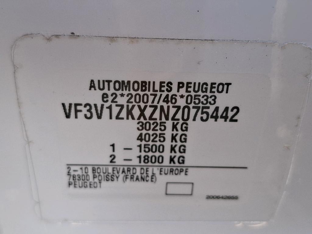 Peugeot EXPERT FGN TOLE M ELECTRIQUE 75KWH 136CH  2022