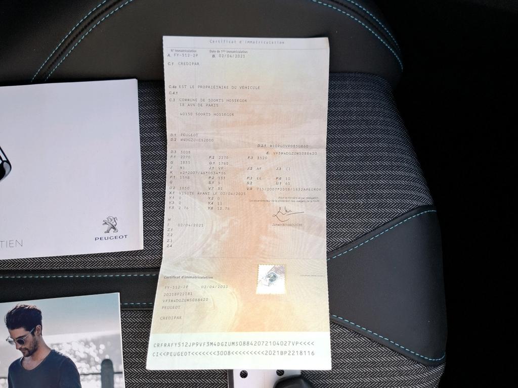 Peugeot 3008 Hybrid 225 e-EAT8 Allure Pack 2021