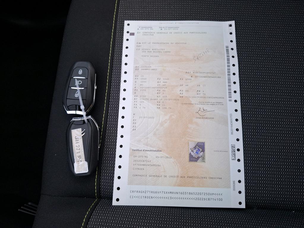 Citroen C3 PureTech 83 S&S BVM5 Shine 2022