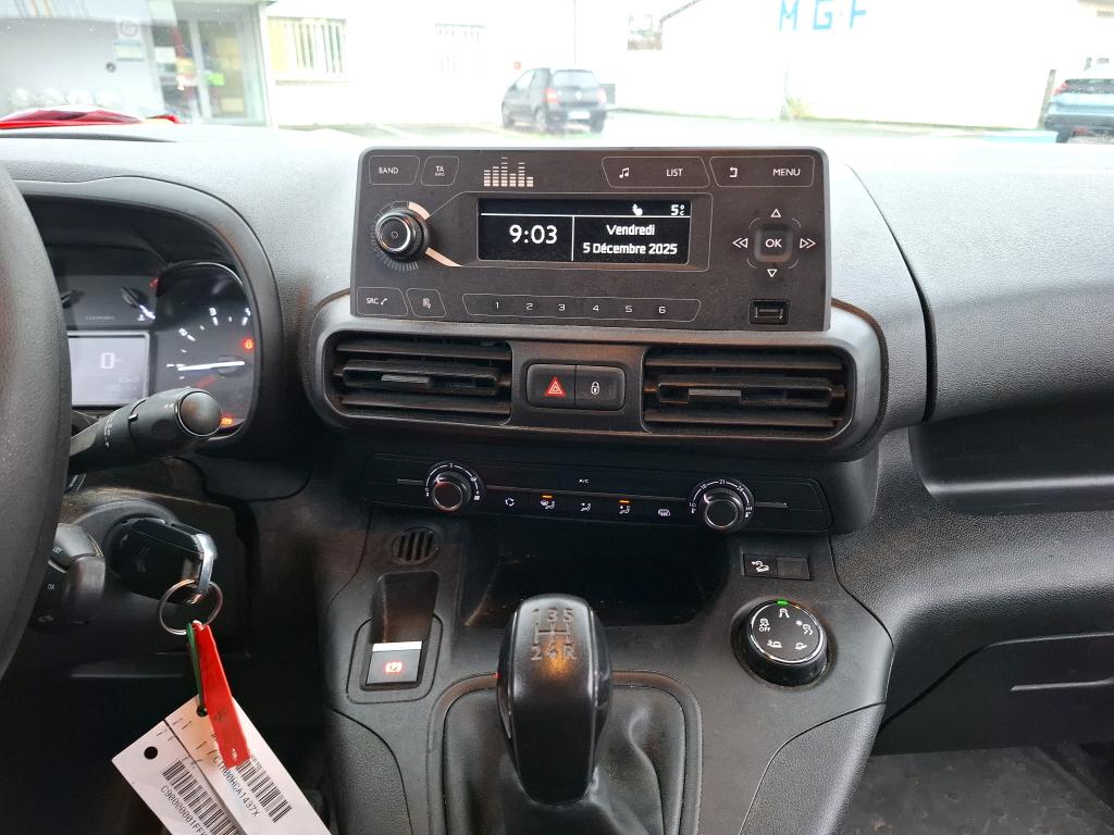 Citroen BERLINGO VAN M 650 BLUEHDI 100 S&S CLUB 2019