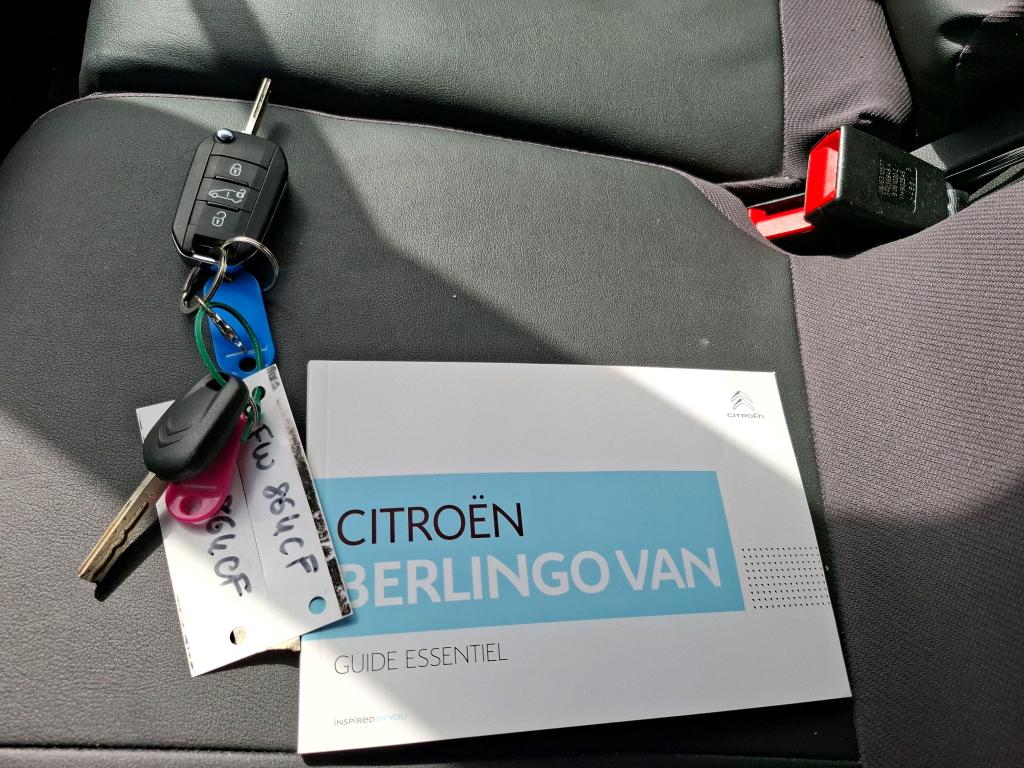 Citroen BERLINGO VAN M 650 BLUEHDI 100 S&S BVM5 CLUB 2020