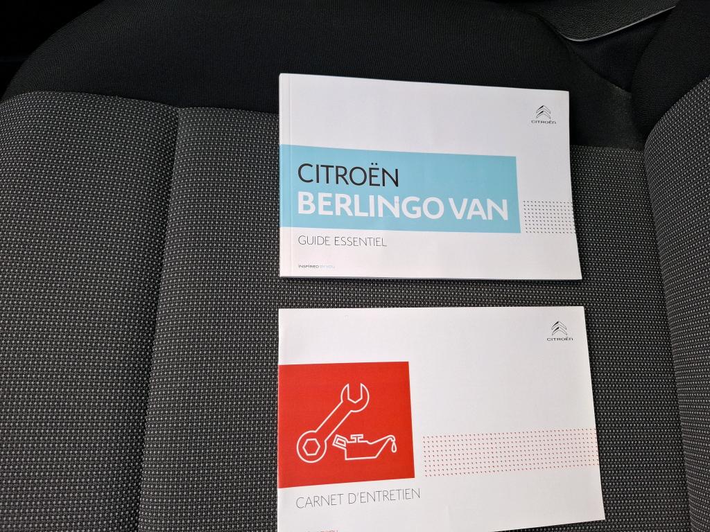 Citroen BERLINGO VAN M 650 BLUEHDI 100 S&S BVM5 CLUB 2019