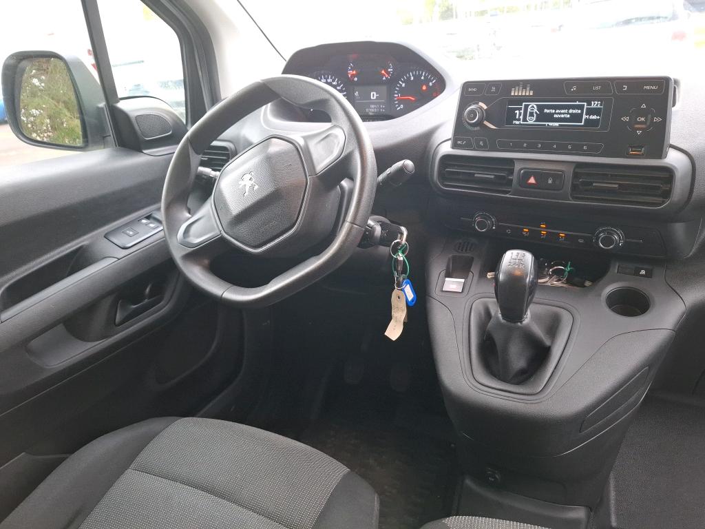 Peugeot PARTNER FOURGON STANDARD 650 KG BLUEHDI 100 S&S BVM5 PREMIUM 2020