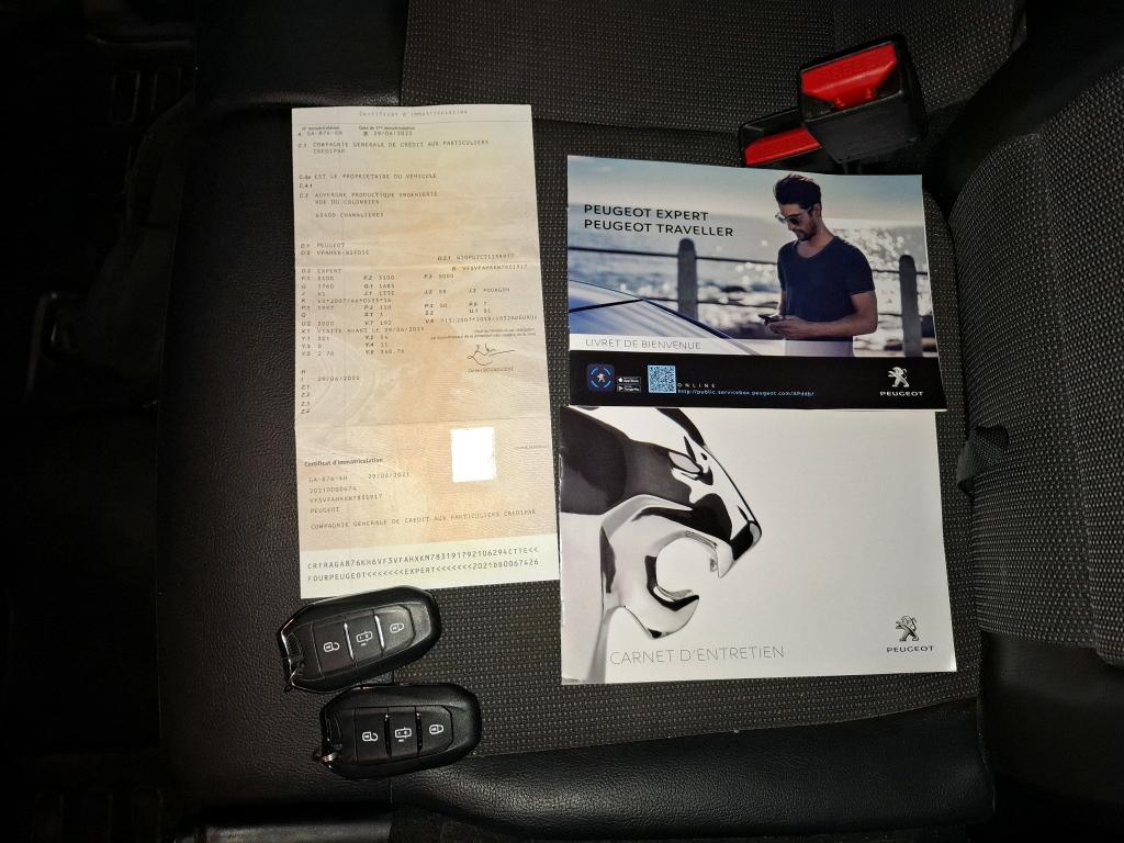Peugeot EXPERT FGN TOLE LONG BLUEHDI 150 S&S BVM6 ASPHALT 2021