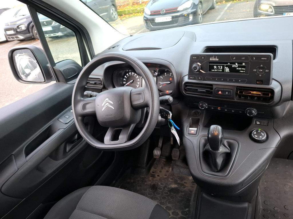 Citroen BERLINGO VAN M 650 BLUEHDI 100 S&S CLUB 2019