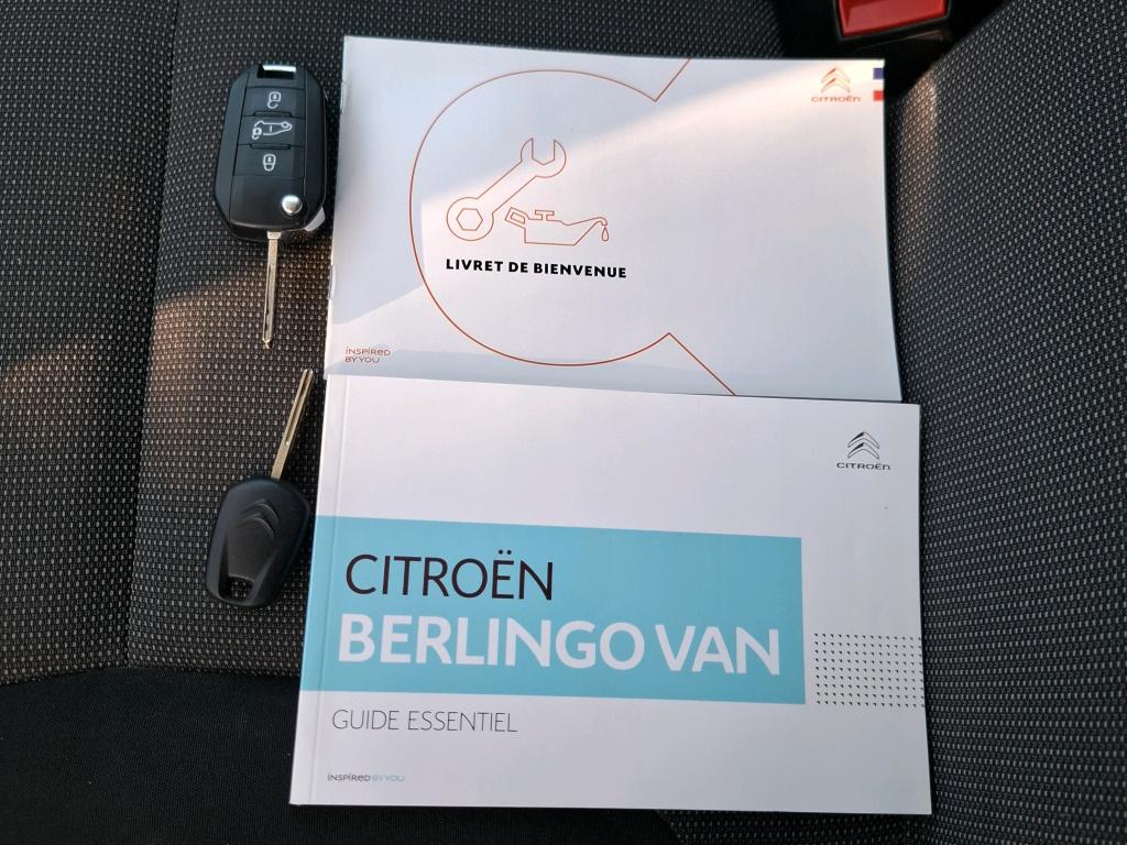 Citroen BERLINGO VAN M 650 BLUEHDI 100 S&S BVM5 CLUB 2020