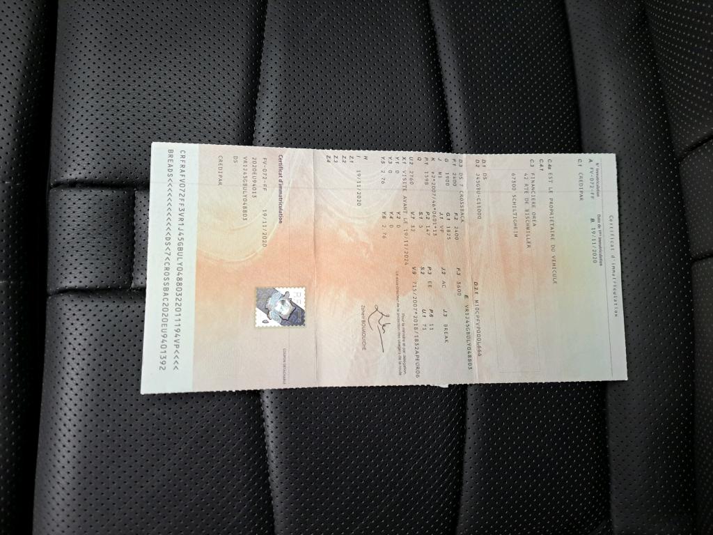 DS DS7 Crossback Hybride E-Tense 300 EAT8 4x4 Grand Chic 2020