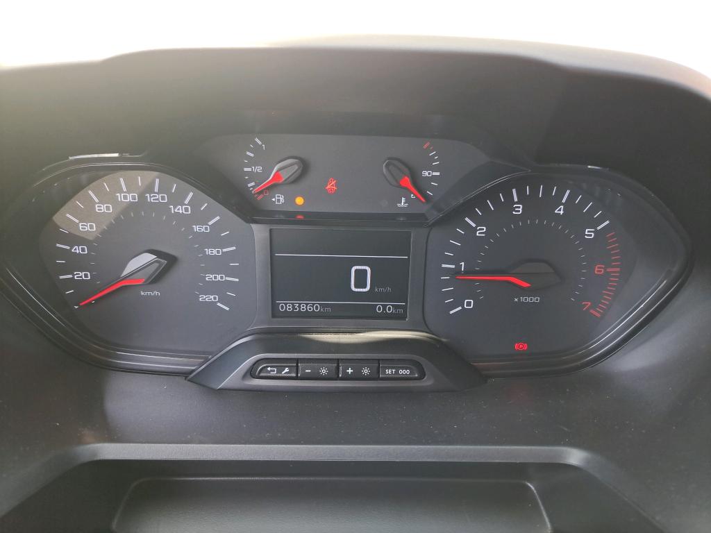 Peugeot PARTNER FOURGON STANDARD 650 KG BLUEHDI 100 S&S BVM5 ASPHALT 2021