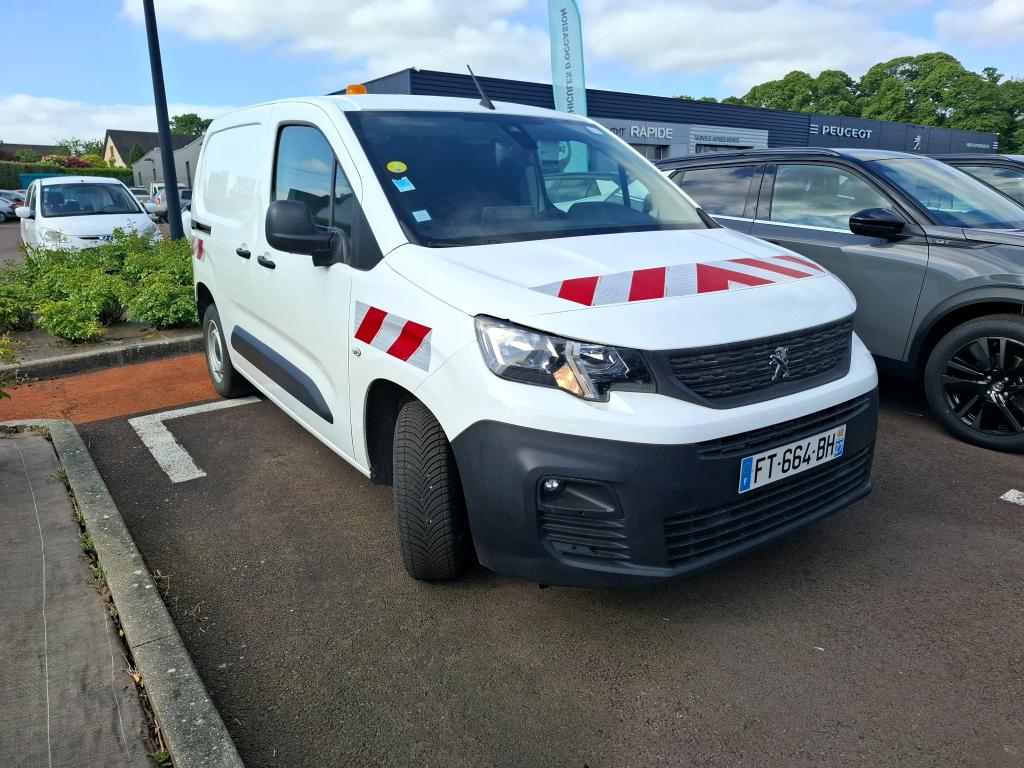 Peugeot PARTNER FOURGON STANDARD 650 KG BLUEHDI 100 S&S BVM5 ASPHALT 2020
