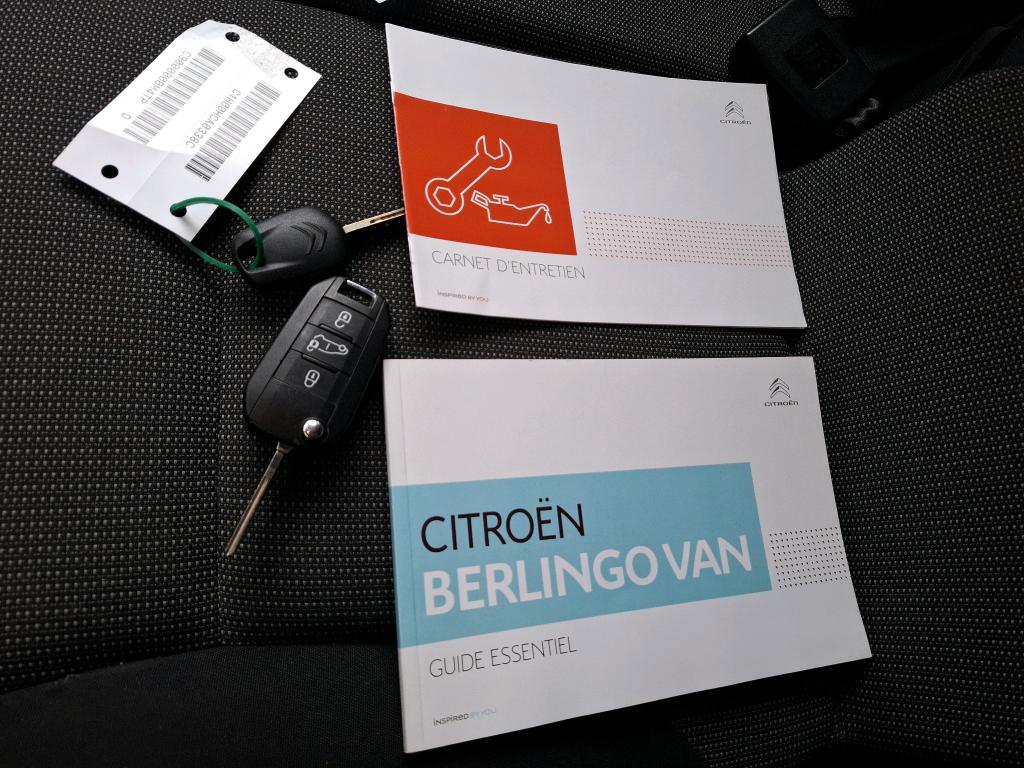 Citroen BERLINGO VAN M 650 BLUEHDI 100 S&S BVM5 DRIVER 2020