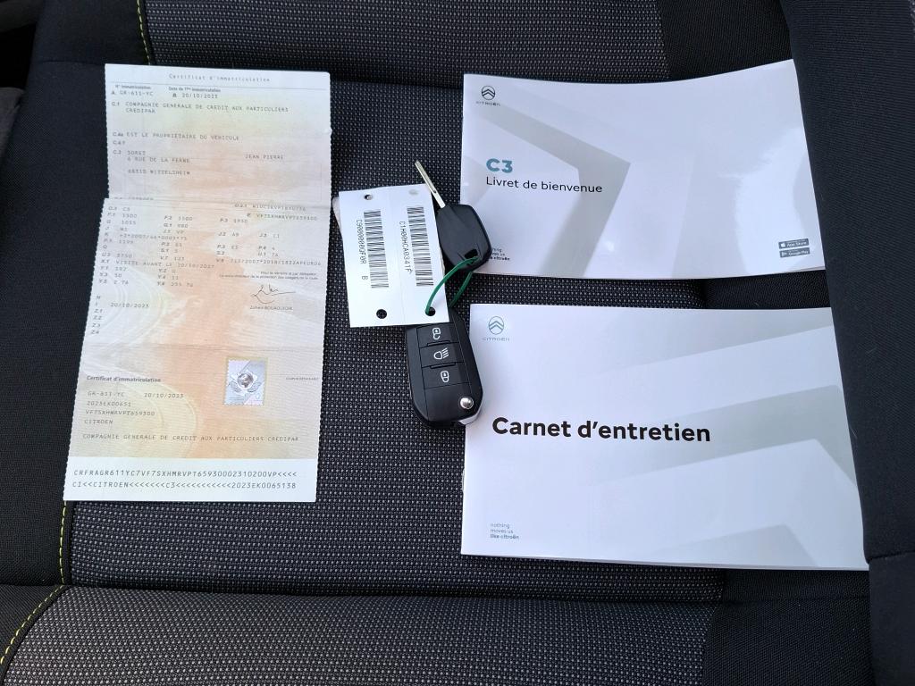 Citroen C3 PureTech 83 ch BVM5 You 2023