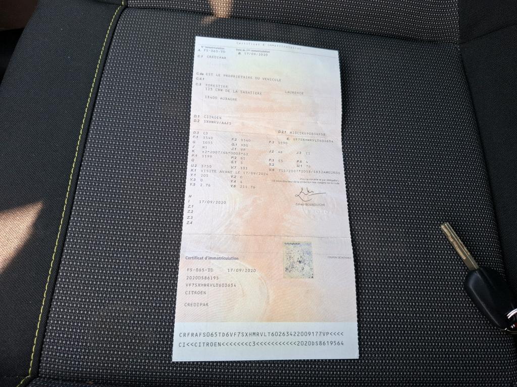 Citroen C3 PureTech 83 S&S BVM5 Shine 2020