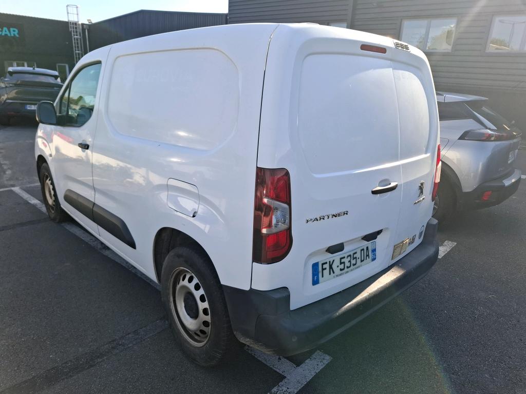 Peugeot PARTNER FOURGON STANDARD 650 KG BLUEHDI 100 BVM5 PREMIUM 2019