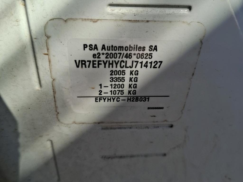 Citroen BERLINGO VAN M 650 BLUEHDI 100 S&S BVM5 CLUB 2020