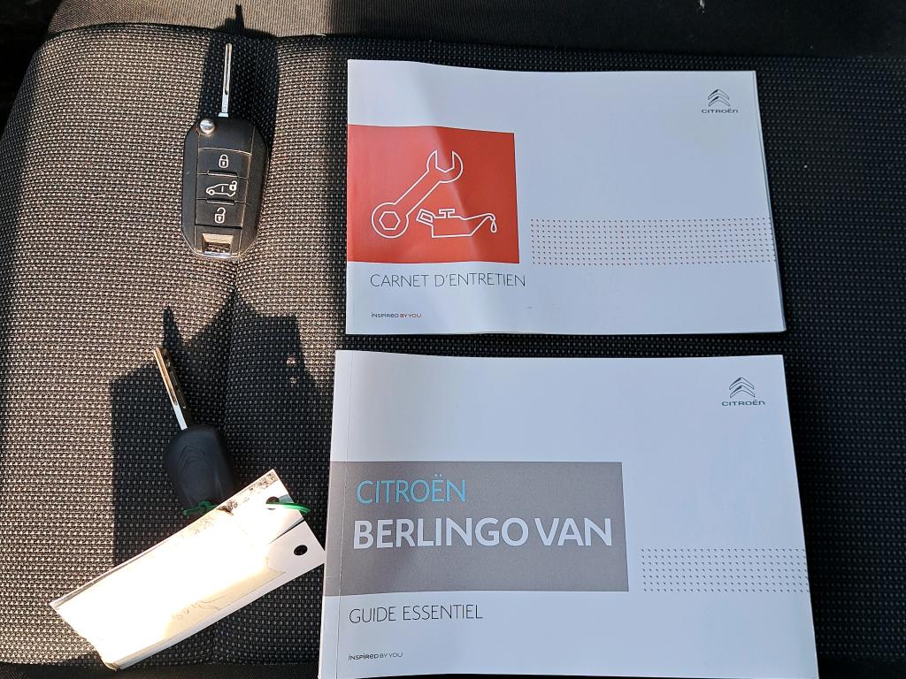 Citroen BERLINGO VAN M 650 BLUEHDI 100 S&S CLUB 2019
