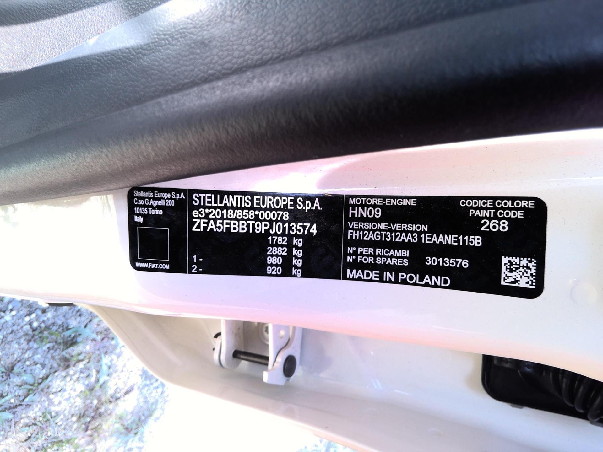 FIAT 600 1.2 Hybrid 100ch DCT6 La Prima 2024
