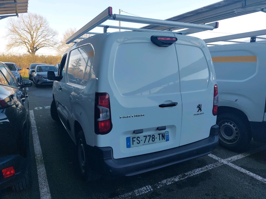 Peugeot PARTNER FOURGON STANDARD 650 KG BLUEHDI 100 S&S BVM5 ASPHALT 2020