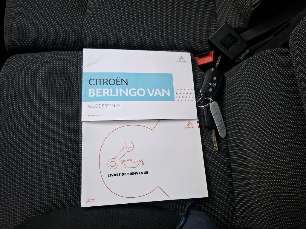 Citroen BERLINGO VAN M 650 BLUEHDI 100 S&S BVM5 CLUB 2021