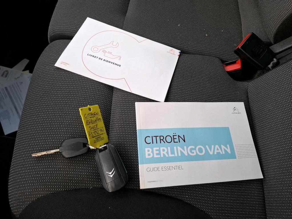 Citroen BERLINGO VAN M 650 BLUEHDI 100 S&S BVM5 CLUB 2020