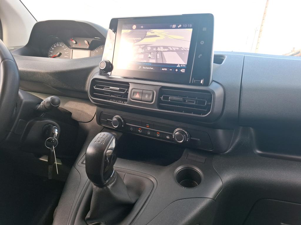 Peugeot PARTNER FOURGON STANDARD 650 KG BLUEHDI 100 S&S BVM5 ASPHALT 2021