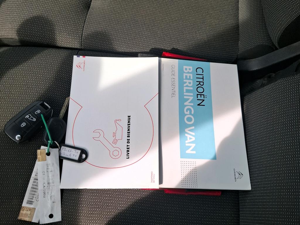 Citroen BERLINGO VAN M 650 BLUEHDI 100 S&S BVM5 CLUB 2020