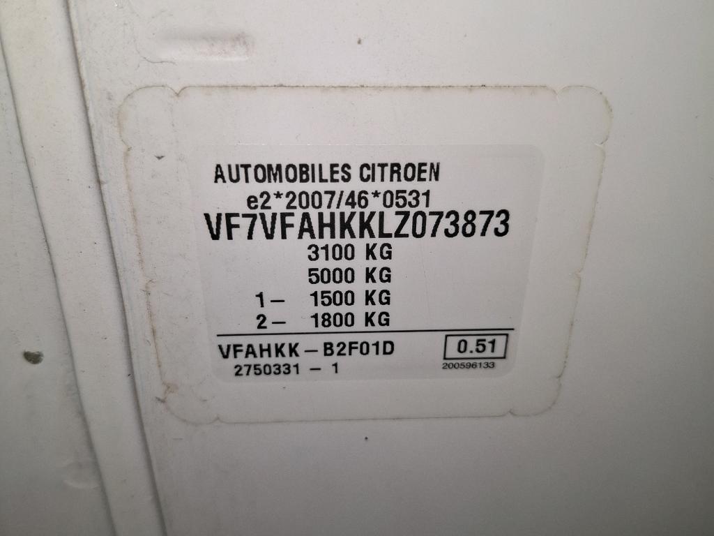 Citroen JUMPY FGN M BLUEHDI 120 S&S BVM6 CLUB 340 NM 2020