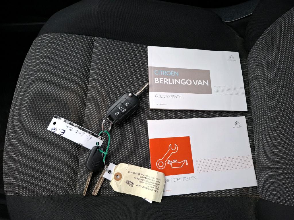 Citroen BERLINGO VAN M 650 BLUEHDI 100 S&S CLUB 2019