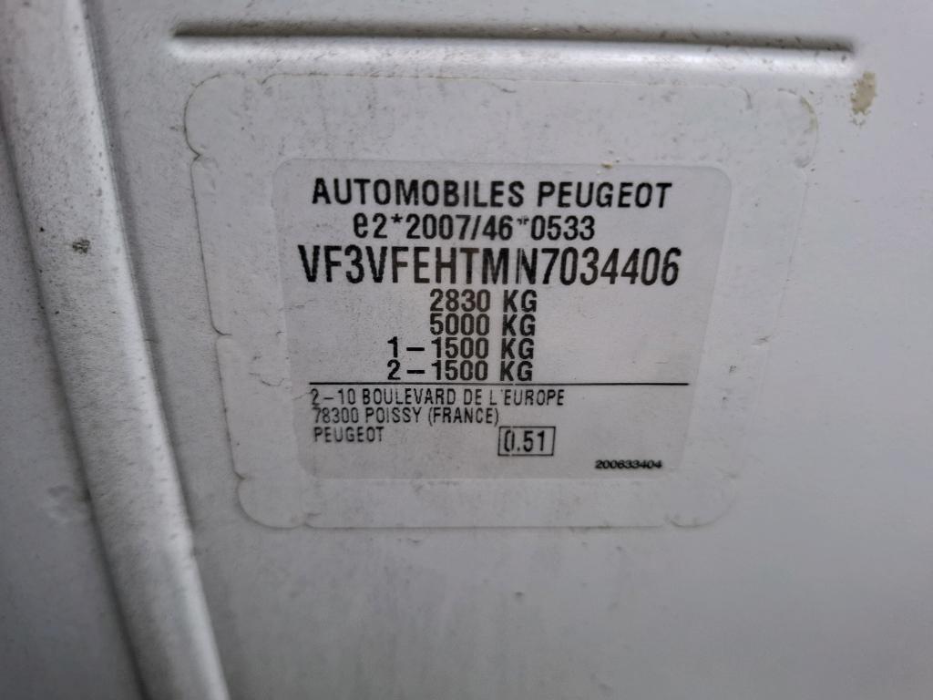 Peugeot EXPERT FGN TOLE STANDARD BLUEHDI 145 S&S BVM6 ASPHALT 2022