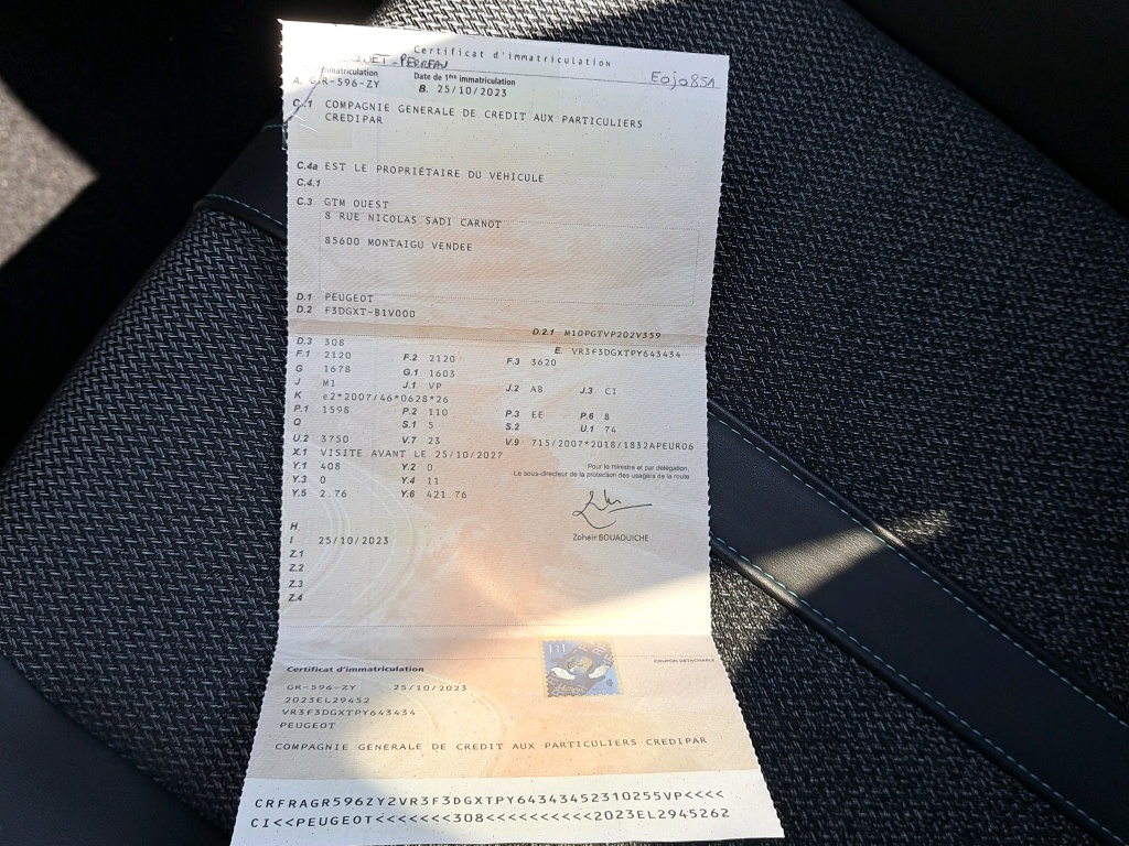 Peugeot 308 PHEV 180 e-EAT8 Allure 2023