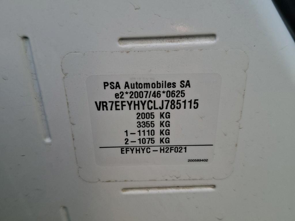 Citroen BERLINGO VAN M 650 BLUEHDI 100 S&S BVM5 CLUB 2020