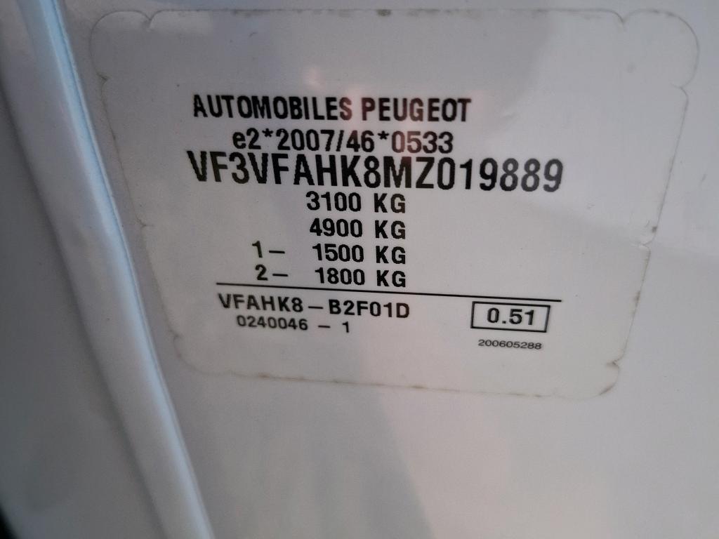 Peugeot EXPERT FGN TOLE STANDARD 2.0  BLUEHDI 120 S&S EAT8 ASPHALT 2021