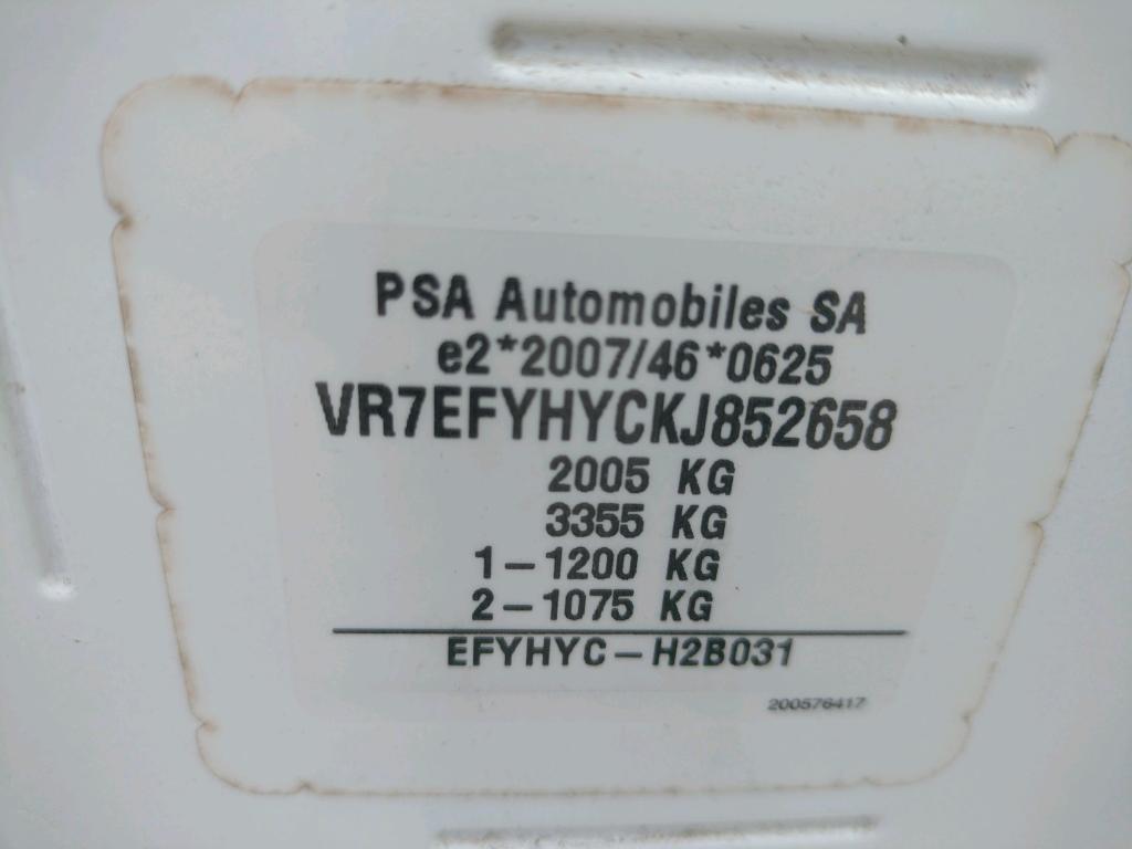 Citroen BERLINGO VAN M 650 BLUEHDI 100 S&S BVM5 CLUB 2019