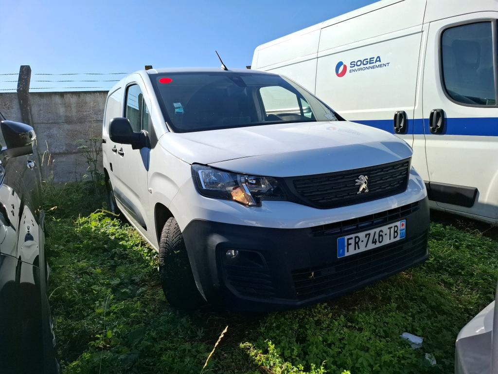 Peugeot PARTNER FOURGON STANDARD 650 KG BLUEHDI 100 S&S BVM5 ASPHALT 2020