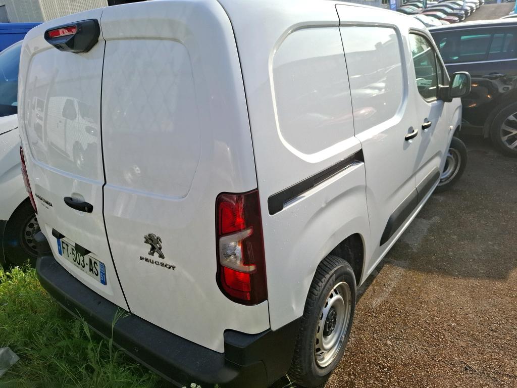 Peugeot PARTNER FOURGON STANDARD 650 KG BLUEHDI 100 S&S BVM5 ASPHALT 2020