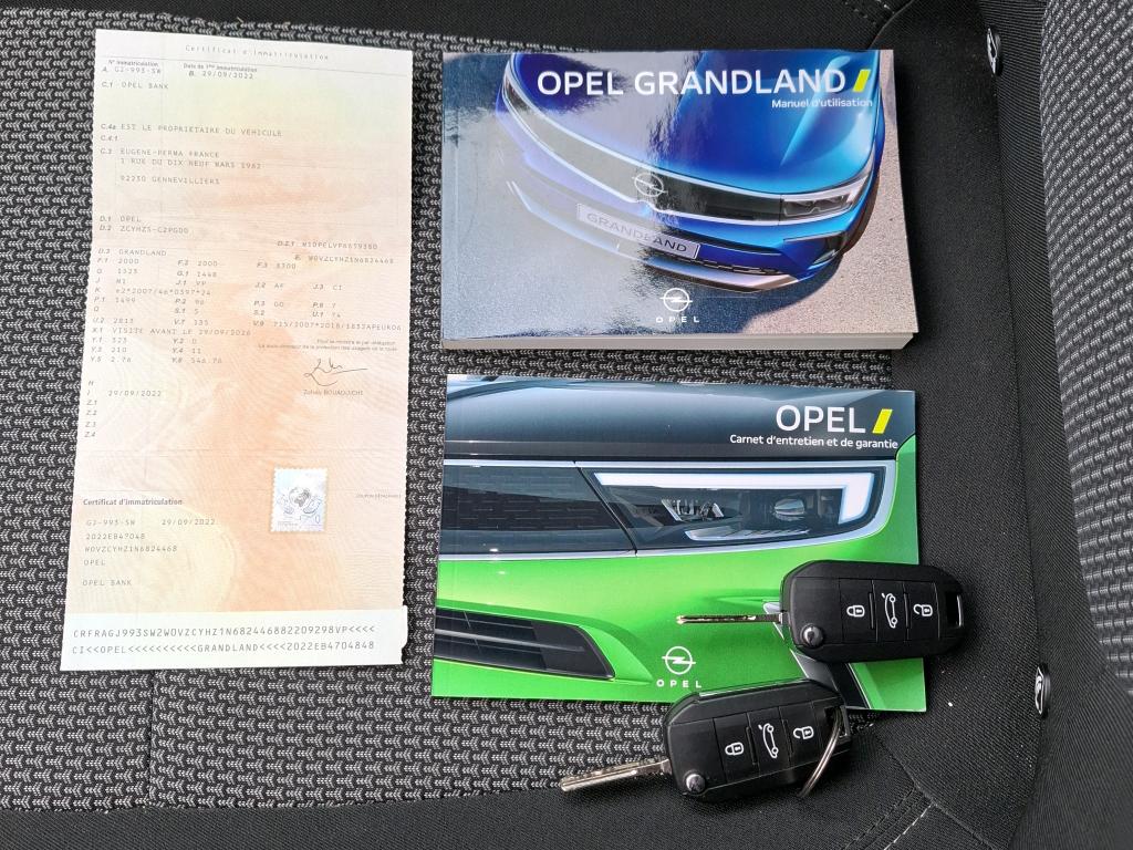 Opel Grandland 1.5 Diesel 130 ch BVA8 GS Line 2022