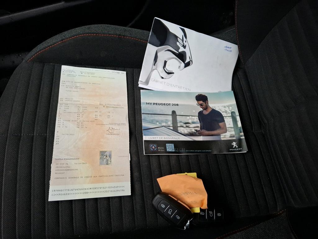 Peugeot 208 Electrique 50 kWh 136ch Active Business 2021