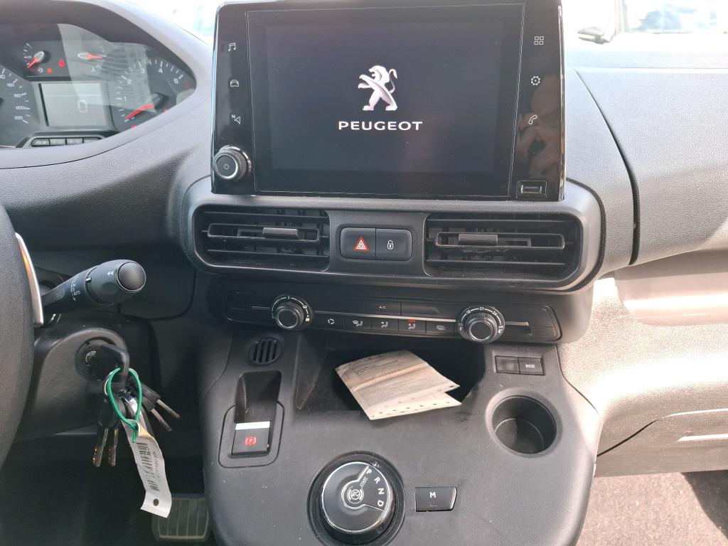 Peugeot PARTNER FOURGON STANDARD 1000 KG BLUEHDI 130 S&S EAT8 ASPHALT 2021