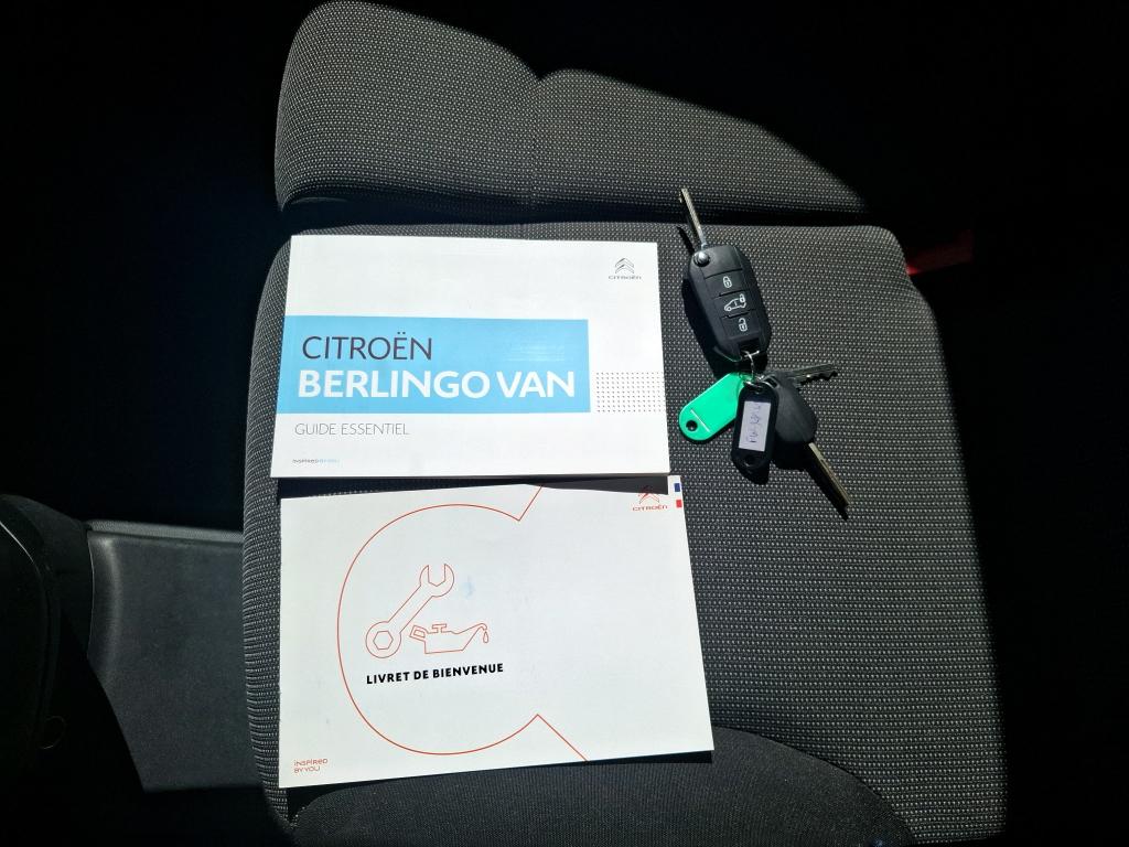 Citroen BERLINGO VAN M 650 BLUEHDI 100 S&S BVM5 CLUB 2021