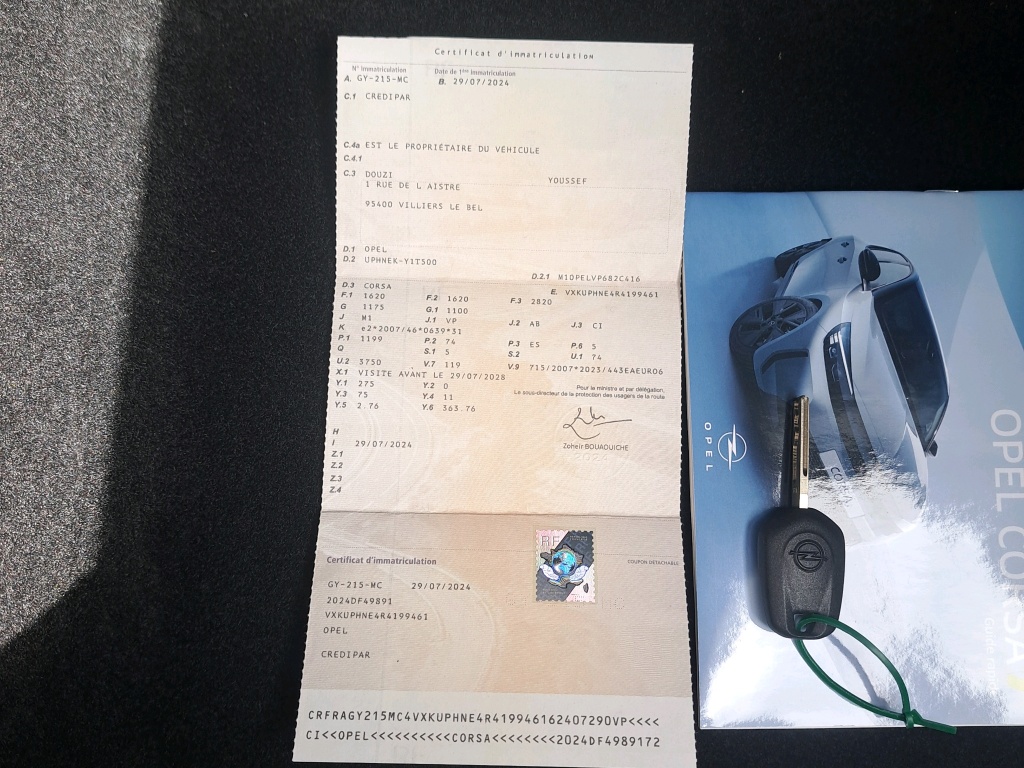 Opel Corsa 1.2 Turbo 100 ch GS 2024