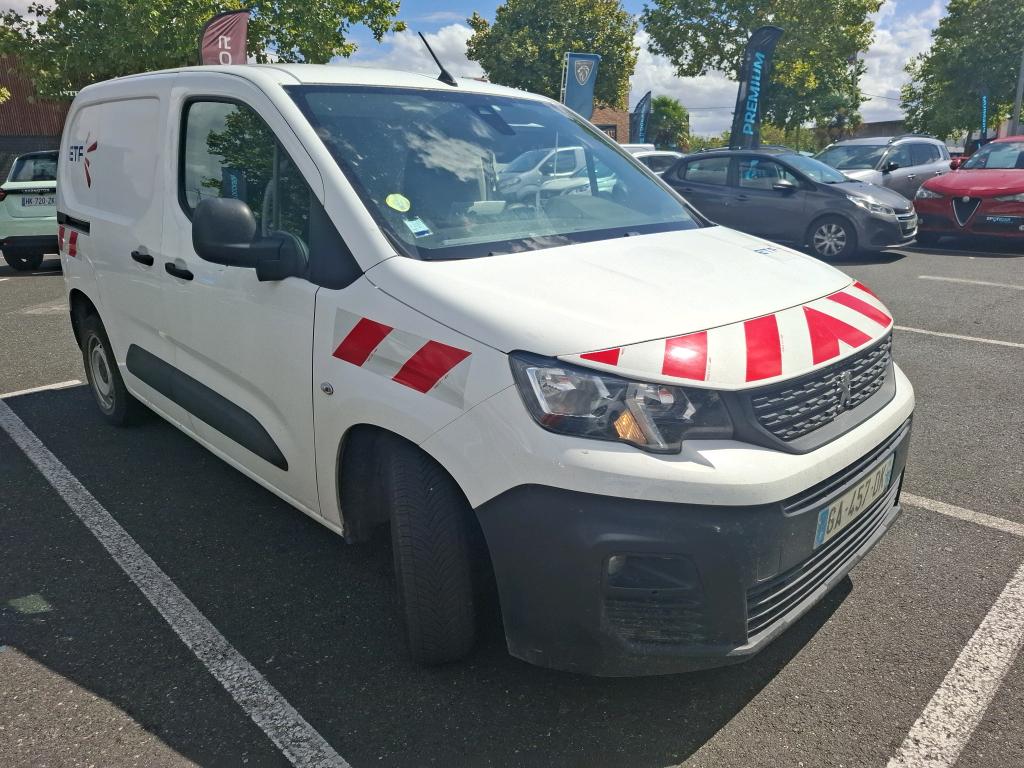 Peugeot PARTNER FOURGON STANDARD 650 KG BLUEHDI 100 S&S BVM5 ASPHALT 2021